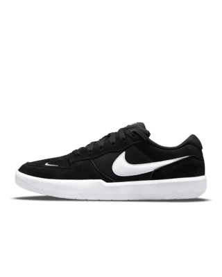 Nike SB Force 58 Black White 5